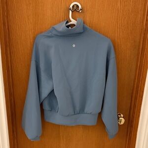 lululemon athletica Slate Blue Turtleneck Sweater
